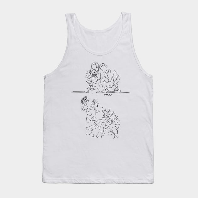 Go Back Couple Tank Top by ayshatazin